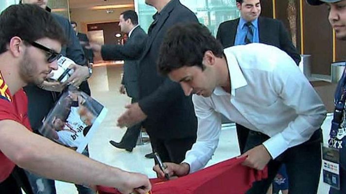Informativo 24h - Raúl visita a la selección española en Catar