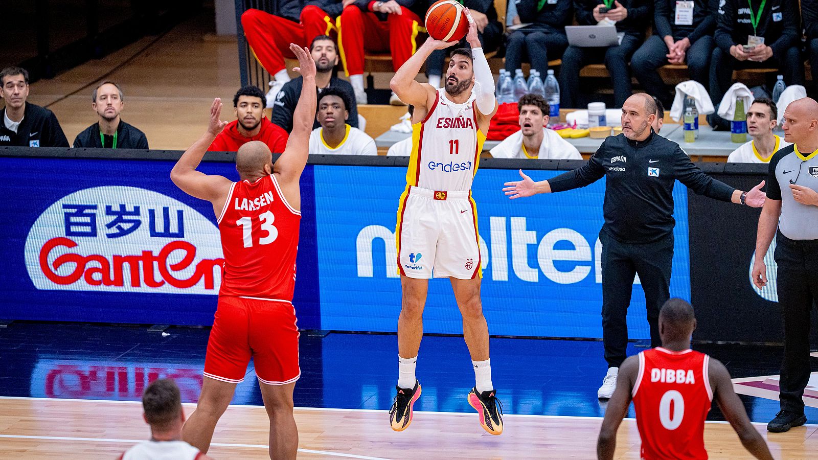Resumen Dinamarca - España (clasificación al Mundial de basket 2027) - Baloncesto en RTVE | Ver