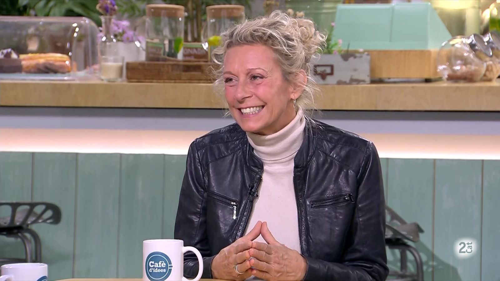 Àngels Gonyalons presenta l'obra de teatre 'La corona d'espines'