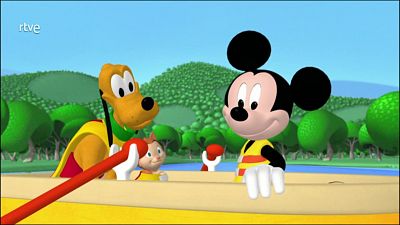 Mickey se va de pesca