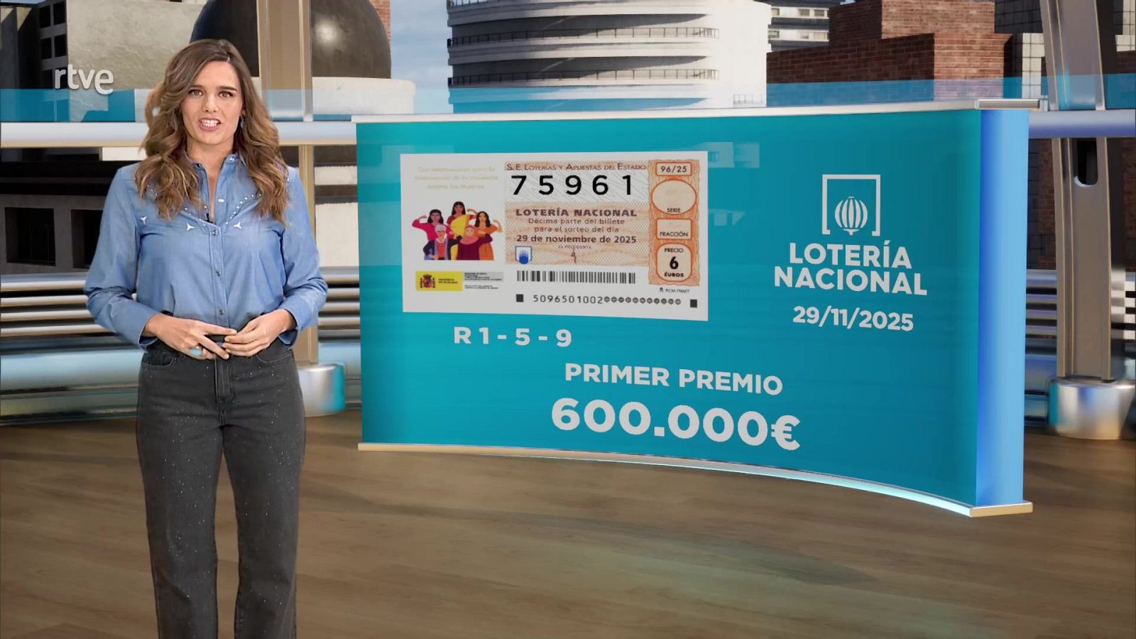 Sorteo de la Lotería Nacional: 29/11/2025 - Loterías | Ver