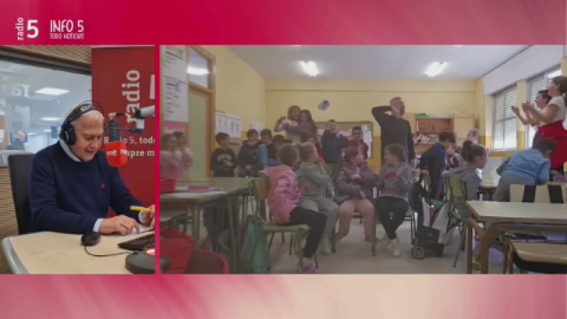 El alumnado del CEIP Nuestra Se�ora del Consuelo se escucha en Radio 5