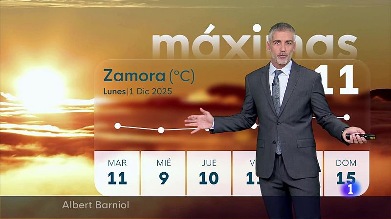 El tiempo en Castilla y León - 01/12/25 | Ver