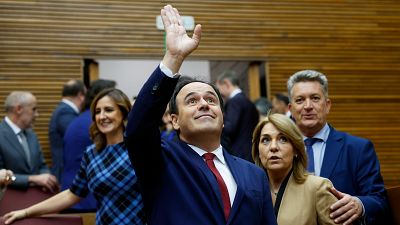 Juanfran P�rez Llorca demana perd� a les v�ctimes de la dana en la seua presa de possesi� - L'informatiu - Comunitat Valenciana | Ver