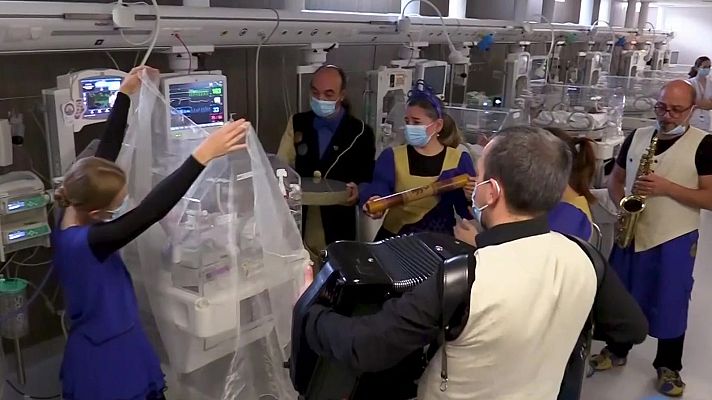 Telenorte - País Vasco - Conciertos para bebés en el Hospital de Basurto de Bilbao