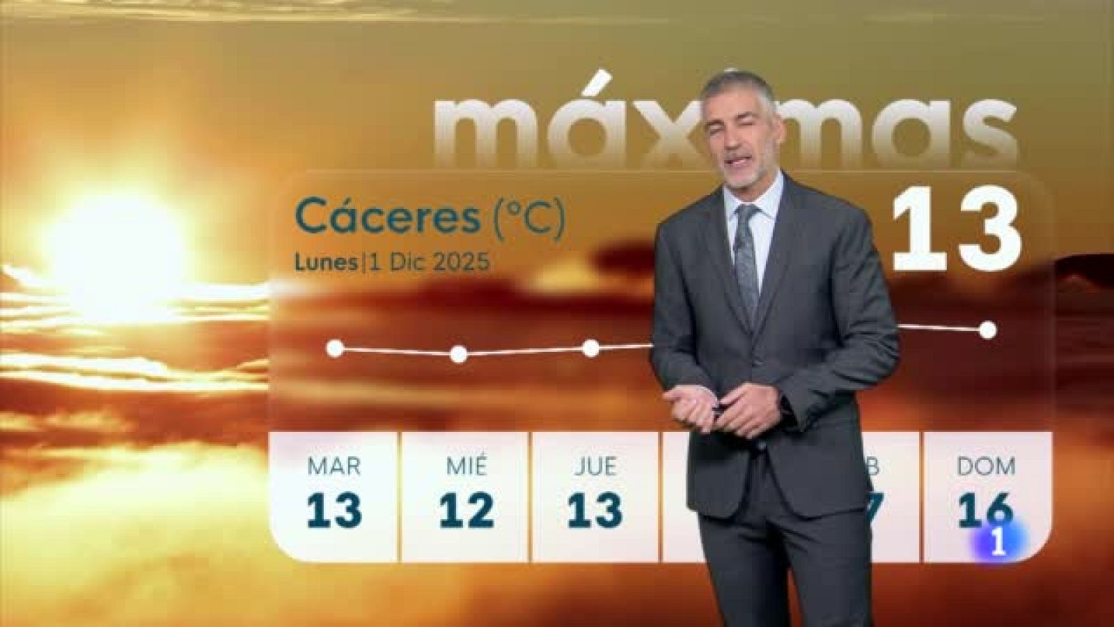 El tiempo en Extremadura - 01/12/2025 - Ver ahora