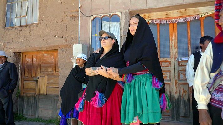 Hasta el fin del mundo - Jedet y Andrea con mal de altura en Isla Taquile
