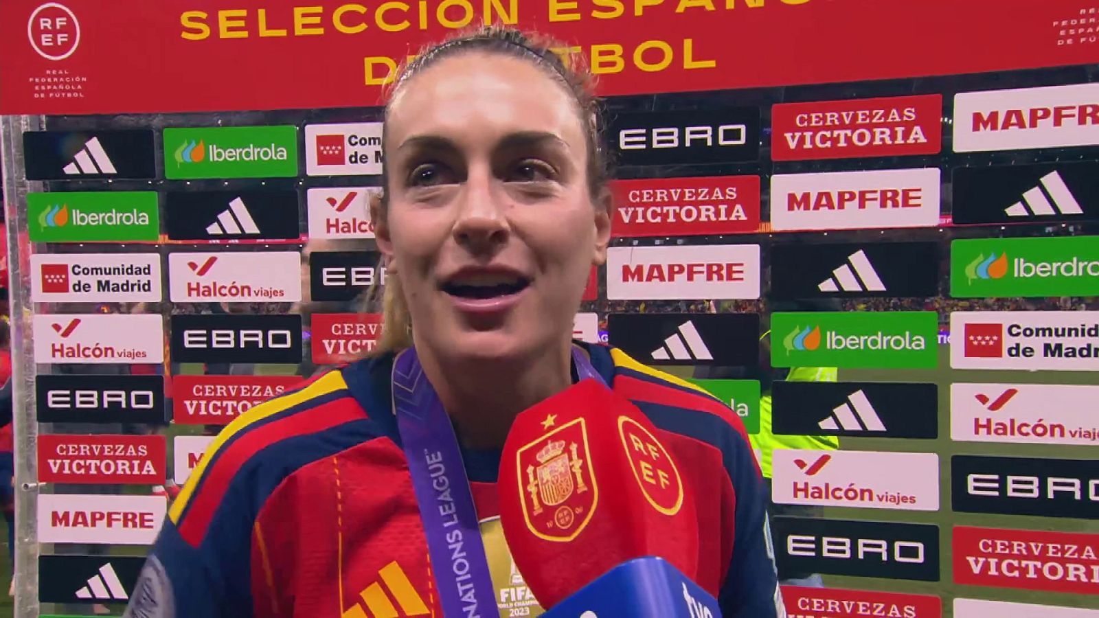 Alexia Putellas: "Es una de las mejores noches de mi carrera" | Ver