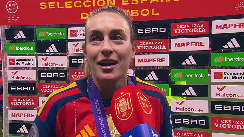 Alexia Putellas: "Es una de las mejores noches de mi carrera" | Ver