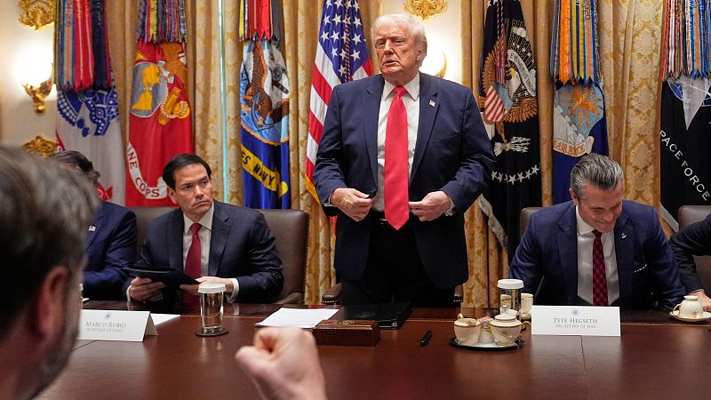 Trump ha dicho desde la Casa Blanca que sabe "dónde viven los malos" en Venezuela