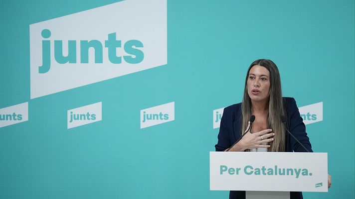 La hora de La 1 - Nogueras insiste en la ruptura de Junts con el Gobierno: "Se ha constatado que solo apretando han pasado cosas"