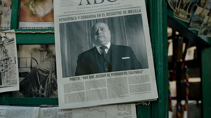 ENA. La reina Victoria Eugenia - Las críticas al desastre de Annual preocupan a Alfonso XIII