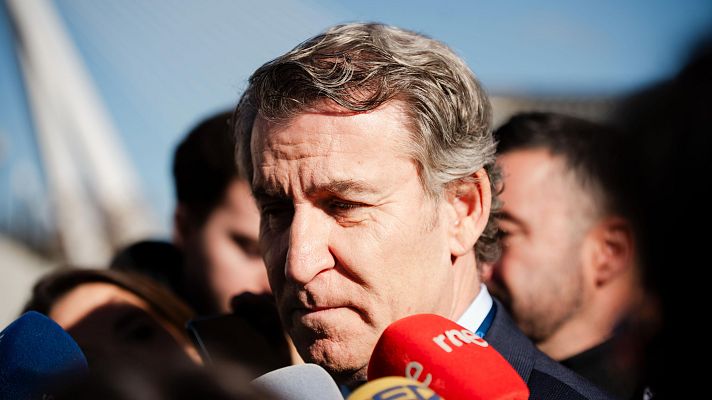 Telediario 2 - El PP dice que Sánchez se está arrastrando ante Junts, mientras los socios piden cumplir todos los compromisos