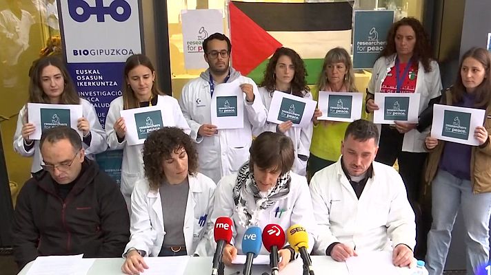 Telenorte - País Vasco - Investigadores de Euskadi piden el boicot a Israel en los proyectos con centros vascos