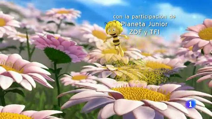 Telediario 1 - Vuelve la Abeja Maya