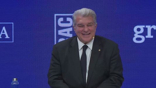 Laporta: "Yo dira que el Madrid representa el poder y el Bara la libertad"
