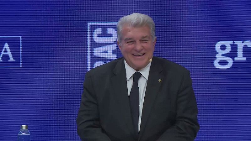 Laporta: "Yo diría que el Madrid representa el poder y el Barça la libertad"