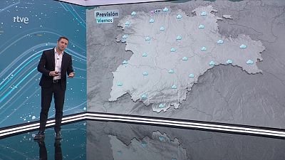 Máximas en descenso en el norte de Aragón y Cataluña, aumentos significativos en el sur peninsular