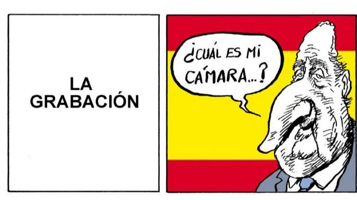Directo al grano - La grabación, nueva viñeta de Gallego & Rey