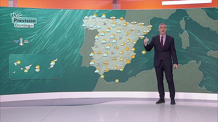 El tiempo - Acumulados significativos de nieve en Pirineos. Ascenso notable de las máximas en el Cantábrico
