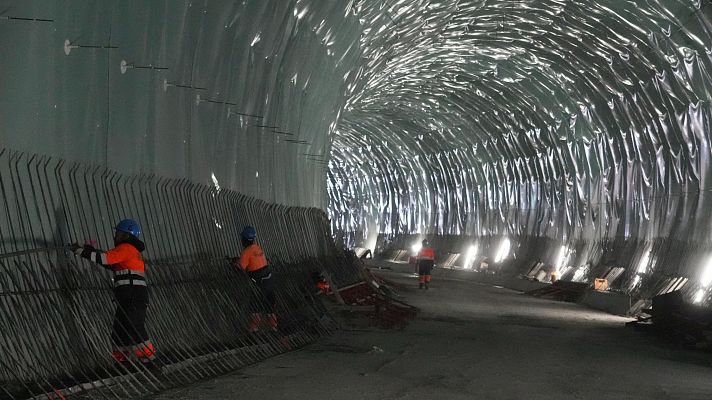 Telenorte - País Vasco - Un tanque de tormentas prepara al Gran Bilbao para futuras lluvias torrenciales