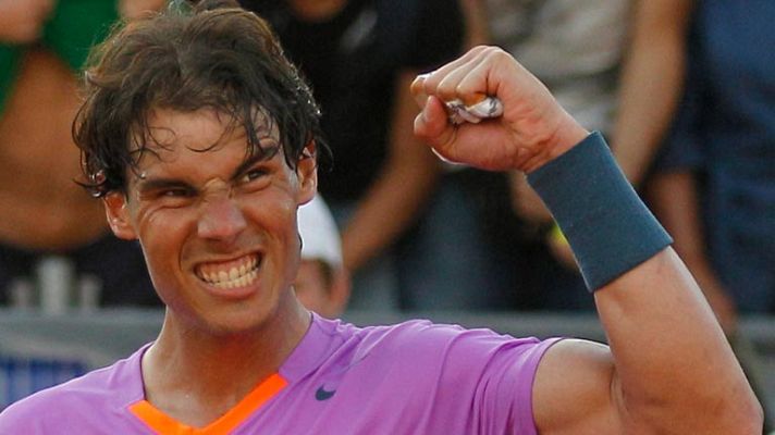 Telediario 1 - Nadal vuelve a jugar individuales