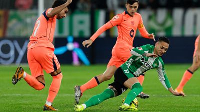 Real Betis - FC Barcelona: resumen del partido de la 15ª jornada de Liga | Primera