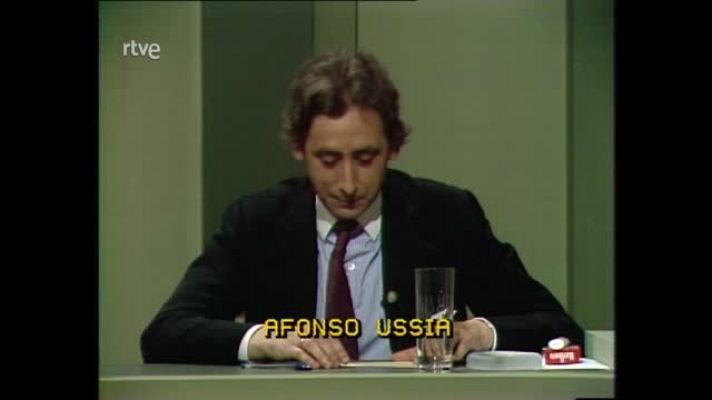  - Momentos en los que Alfonso Ussía compartía plató con Jesús Hermida