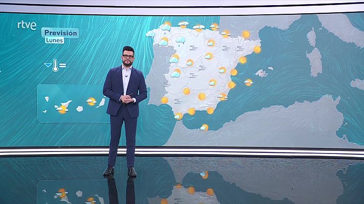 El tiempo - Ascenso notable de las máximas en el Ebro y Pirineos orientales y de las mínimas en el alto Ebro