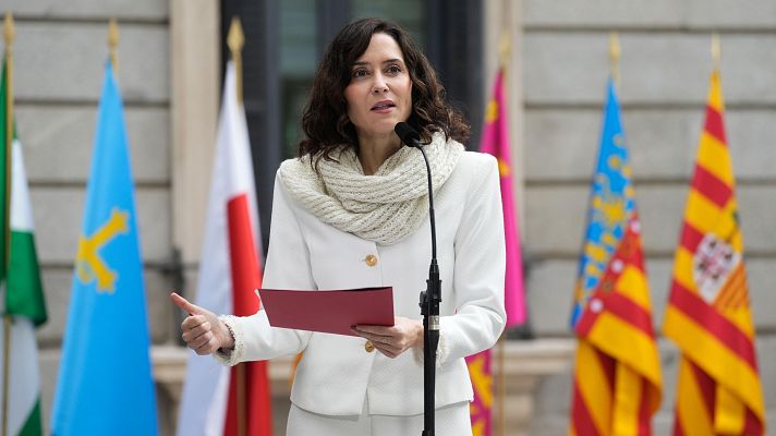 Telediario Fin de Semana - Ayuso defiende el trabajo "impecable" del Hospital de Torrejón y atribuye el audio filtrado a "un problema de rencillas"