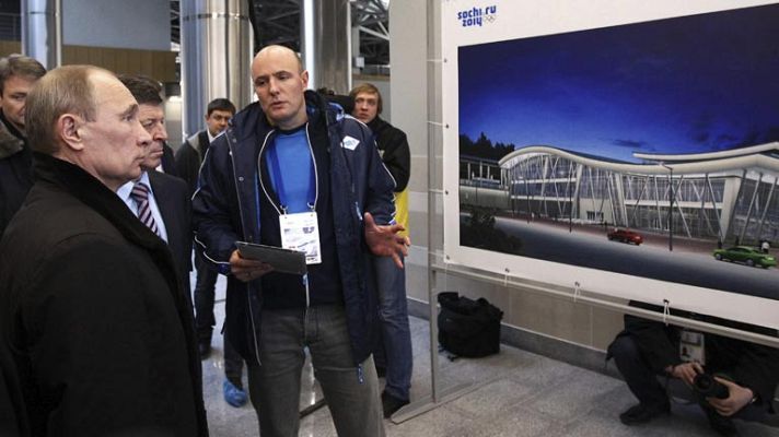 Telediario 1 - Sochi 2014 cuesta cinco veces lo presupuestado