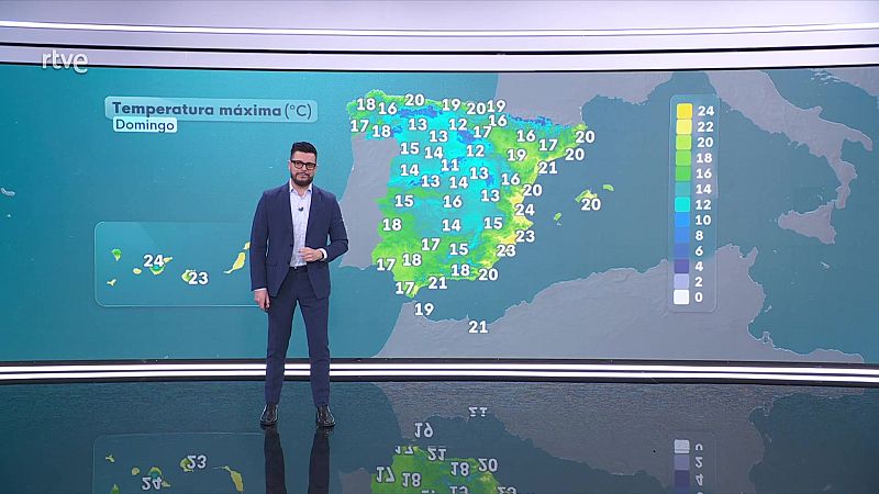 El Tiempo Noche - 06/12/25 - RTVE.es - El tiempo | Ver