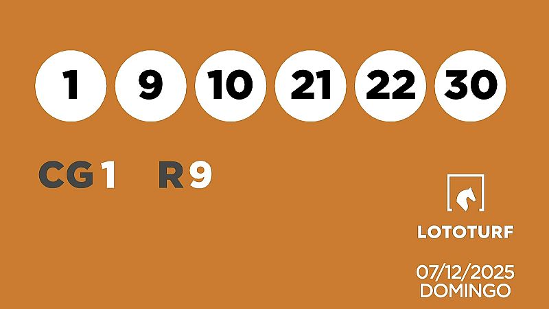 Sorteo de la Loter�a Lototurf del 07/12/2025 - Ver ahora