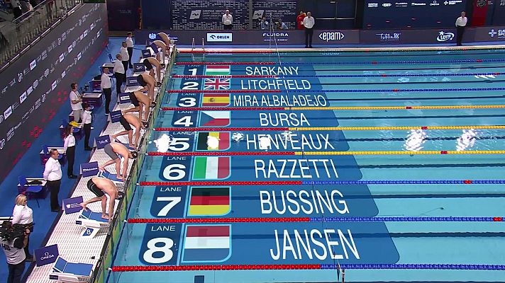 Natación - Campeonato de Europa de piscina corta. Sesión vespertina. Finales
