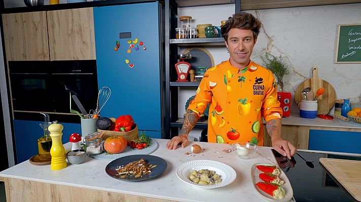 Cuina Brutal - Pebrots farcits rostis, nyoquis i crep de xocolata