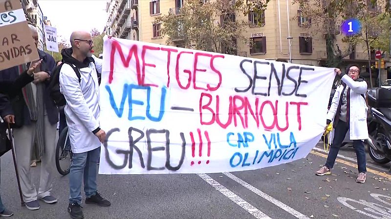 Primer dia de vaga de metges per reclamar millores laborals