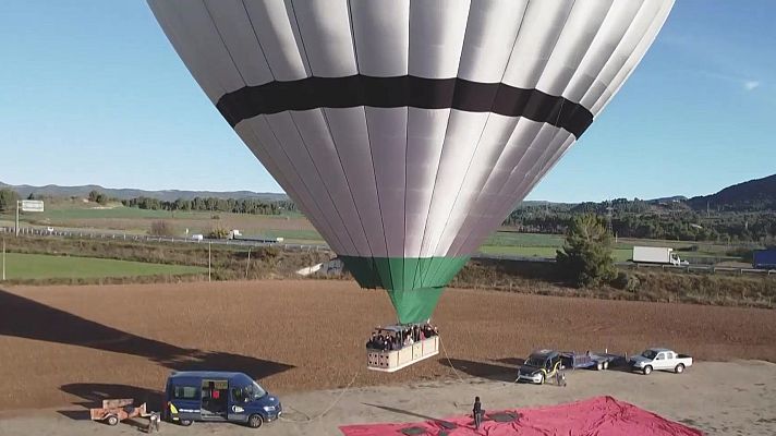 Aquí la Terra - Producció de globus aerostàtics a Igualada
