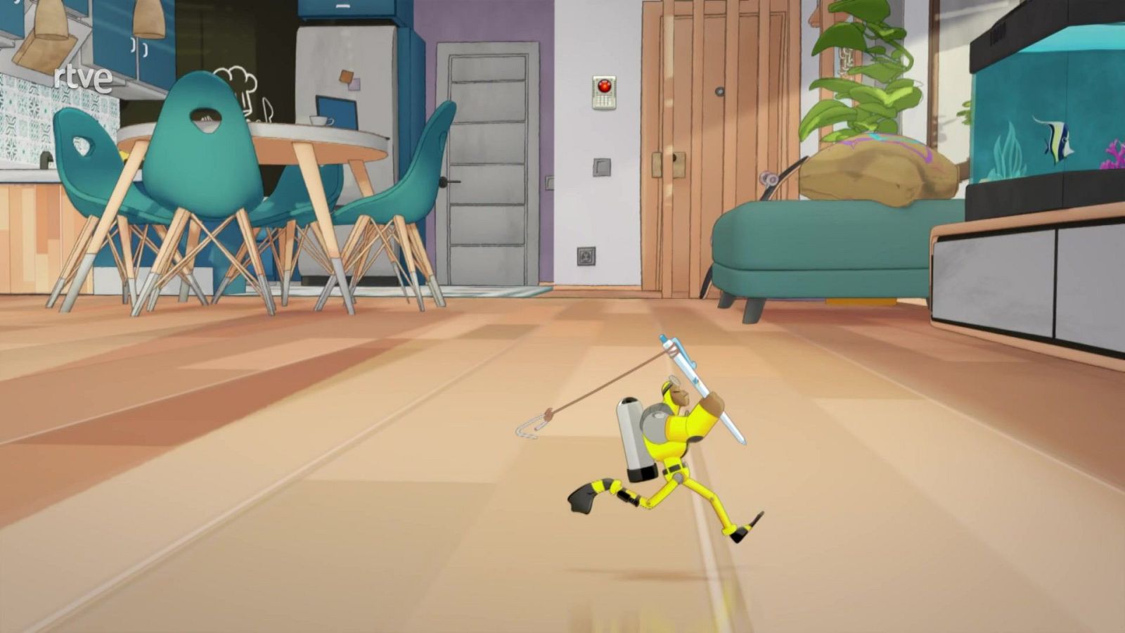 La alarma - Bajo el sofá | Ver