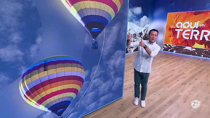 Aquí la Terra - Globus aerostàtics, formatges artesans i llobarro a La Boqueria