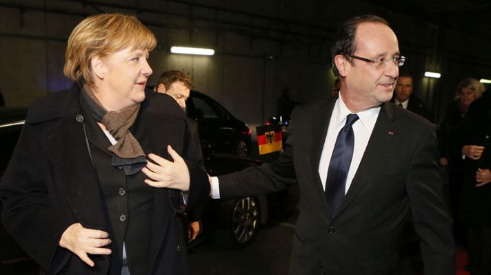 Telediario 1 - Reunión de la UE en Bruselas