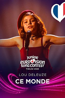 Eurovisión Junior - Francia: Lou Deleuze canta "Ce Monde"