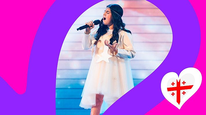 Eurovisión Junior - Georgia: Anita Abgariani canta "Shine Like a Star"
