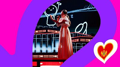 Montenegro: Asja Dzogovic canta "I Tuzna i Srecna Prica"