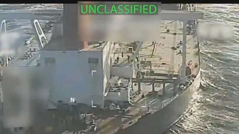 Estados Unidos confisca un petrolero frente a las costas de Venezuela