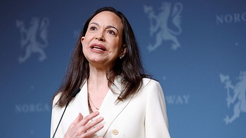 María Corina Machado reaparece en Oslo - Informativo 24h | Ver