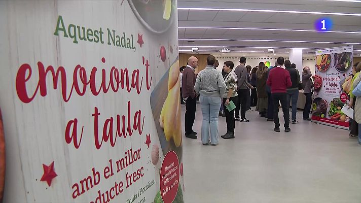 L'Informatiu - Mercabarna distribuirà 100.000 tones d'aliments frescos per Nadal