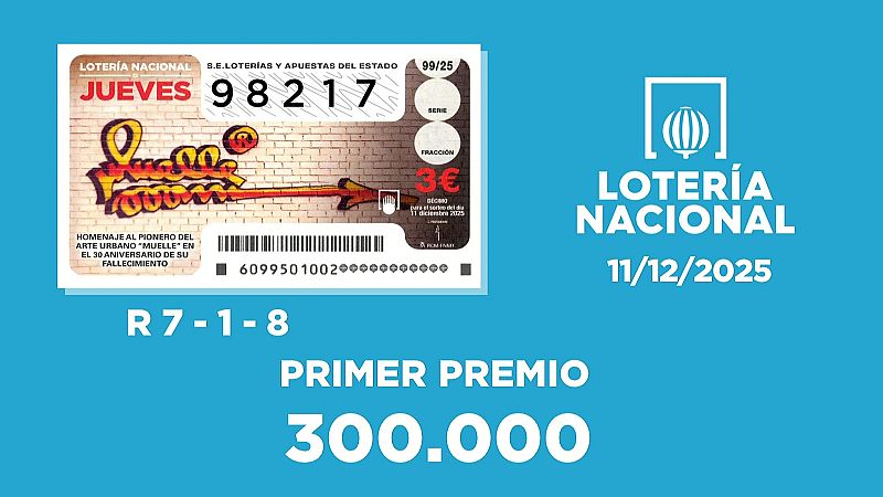 Sorteo de la Loter�a Nacional del 11/12/2025 - Ver ahora