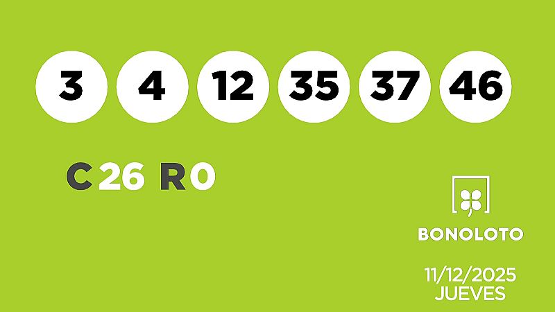 Sorteo de la Loter�a Bonoloto del 11/12/2025 - Ver ahora