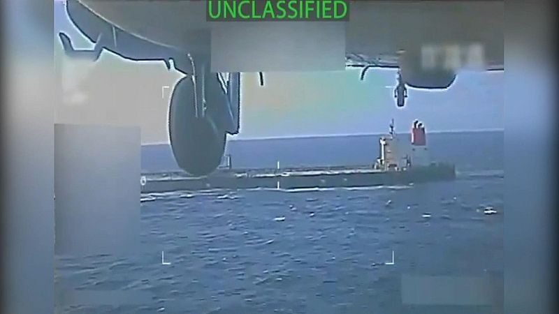 EE.UU. confiscará el crudo del petrolero interceptado | Ver