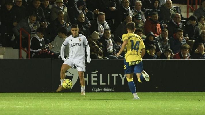 Resúmenes de LaLiga - AD Ceuta FC - UD Las Palmas: resumen del partido de la 18ª jornada de Liga | Segunda
